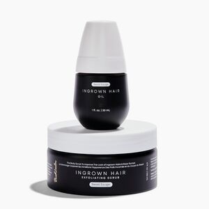 Bushbalm Ingrown Hair Oil Scrub Set Sweet Escape New BNIB